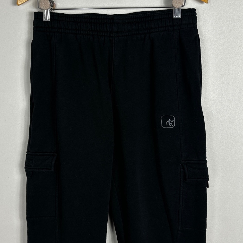 And1 Black Cargo Baggy Sweatpants Mens Sz Medium Joggers Loungewear Casual Pant - Picture 5 of 16